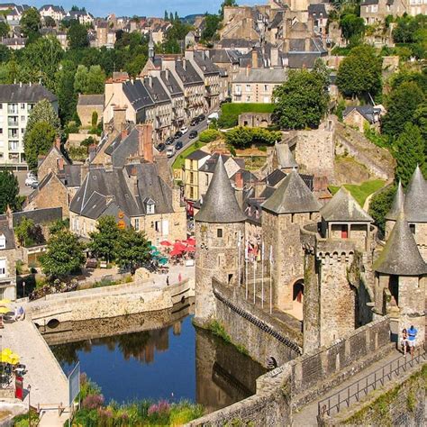 Fougères, fortress town in Brittany