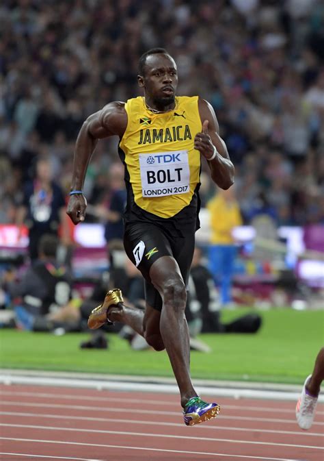 Stunner: Usain Bolt finishes third in the 100 in his final ...