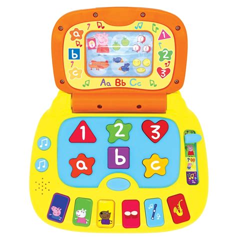 Peppa Pig Laugh & Learn Laptop | Electronic Toys - B&M