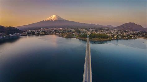 Sunrise over Mount Fuji | Aerial photography, Aerial photography drone ...