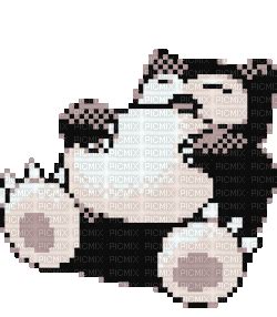 Snorlax 8-Bit, snorlax , pokemon , 8 , bit , 8bit , 64bit , sprite ...