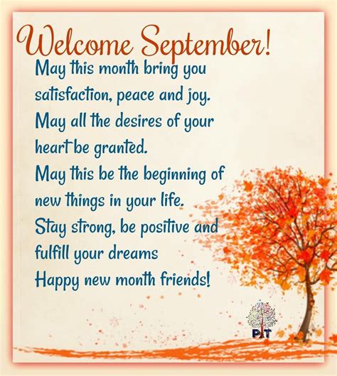 Welcome September Quotes And Sayings | Welcome september, September ...