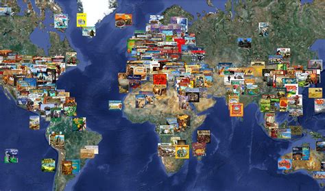 World Map of Board Games | RPGGeek