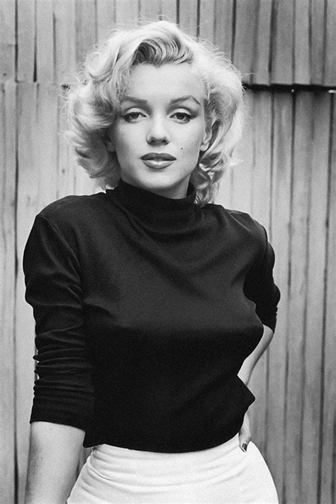 Marilyn Monroe Black and White Poster | Foto di celebrità, Donne ...