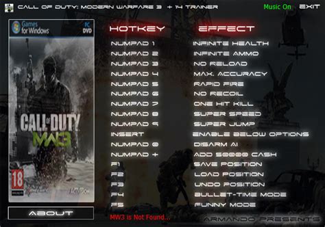 Call of duty modern warfare 2 pc cheats - ownlader