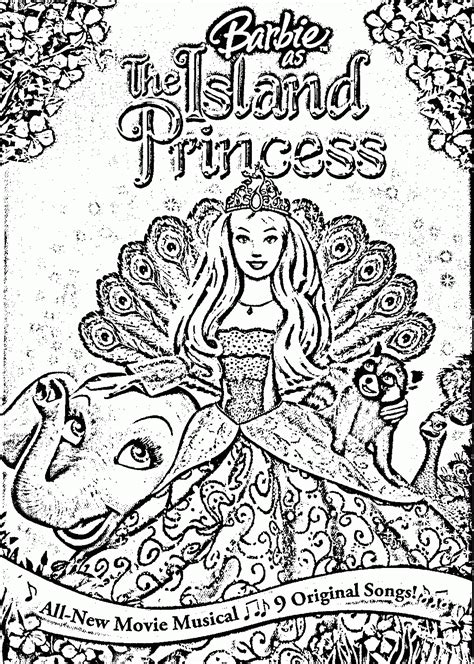 Barbie As The Island Princess Coloring Pages - Coloring Home