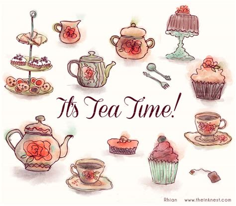 Afternoon tea clipart - Clipground