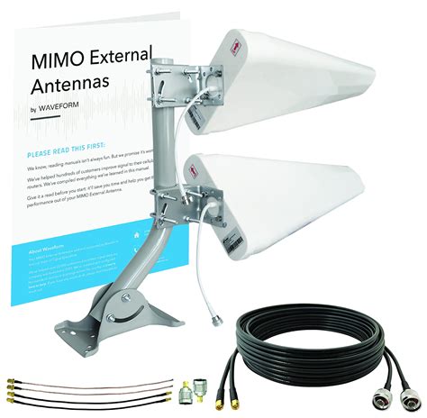 Buy 2x2 MIMO Log Periodic Outdoor Antenna Kit | for T-Mobile, AT&T ...