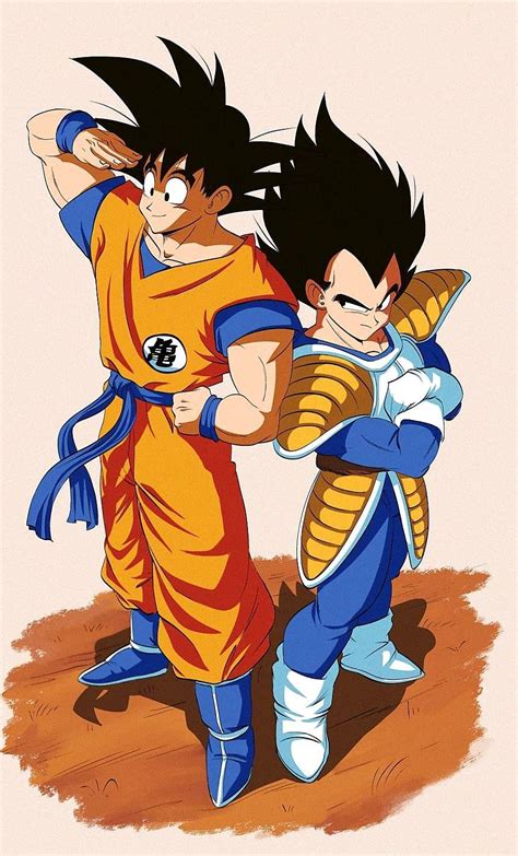 Goku y vegeta (dragón ball Z) | Anime dragon ball goku, Dragon ball ...