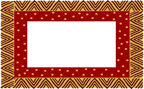 African | Clip art borders, Border design, Clip art