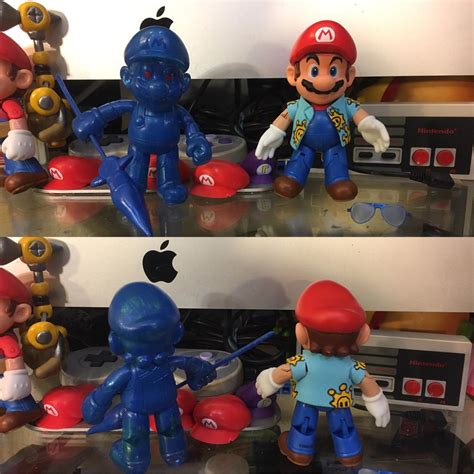 Super Mario sunshine custom action figures by medicom-collector17 on ...