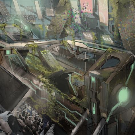 Dystopian Cities Concept art | Domestika