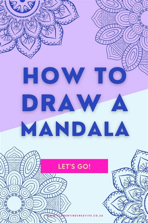 How to Draw a Beautiful Mandala {Step-by-Step Tutorial} with Pen and Paper