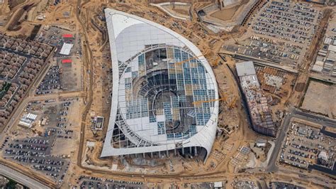 Photos: SoFi Stadium Construction from Above