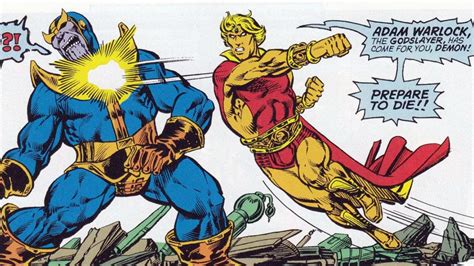 How Did Adam Warlock Defeat Thanos in the Comics?