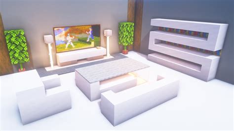 Minecraft Living Room Furniture Ideas