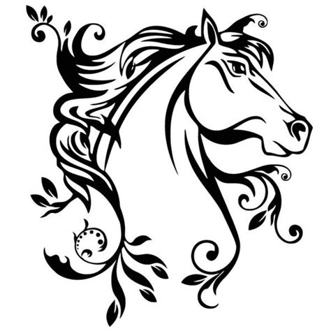 Horse Head Silhouette Images at GetDrawings | Free download