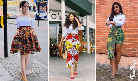 50 Latest Ankara Skirt Styles You Should Check Out | ThriveNaija ...