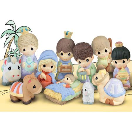 Precious Moments Paintable Nativity Set - Walmart.com