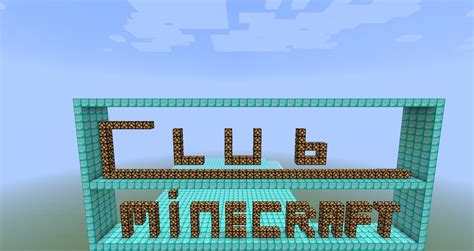 Club Minecraft Minecraft Project