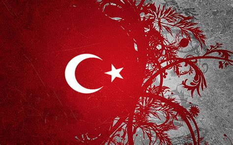 Logotipo de la bandera de Turquía, Turquía, Turquía, Fondo de pantalla ...