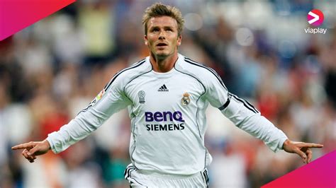 David Beckham: Top 10 LALIGA goals - YouTube