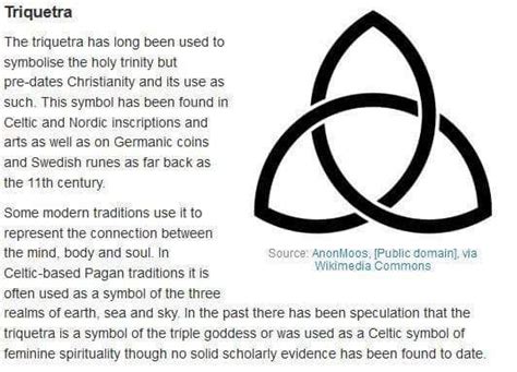 Triquetra | Tattoos with meaning, Triquetra, Trinity knot tattoo