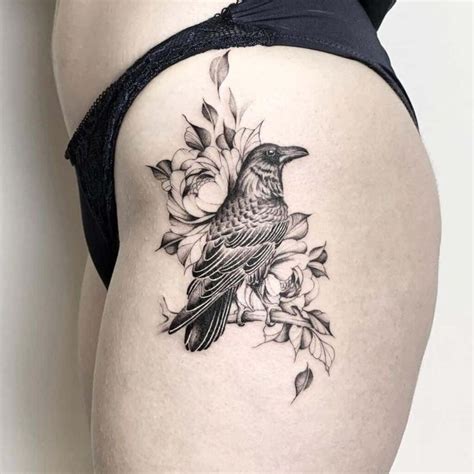 210+ Coolest Crow Tattoos Ideas With Meanings (2022) - TattoosBoyGirl ...