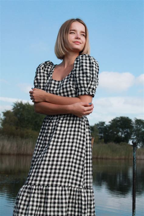 Checkered dress – Artofit