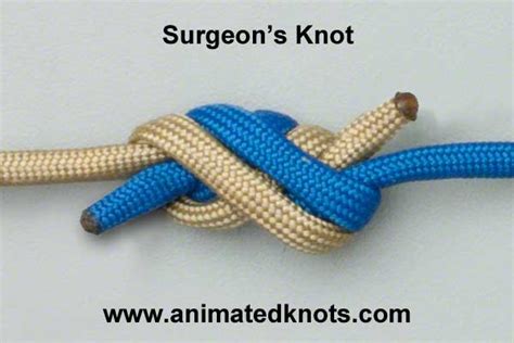 Surgeon's Knot in Life.