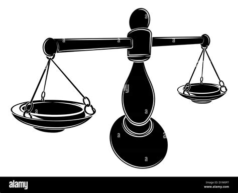 Balance scales Black and White Stock Photos & Images - Alamy