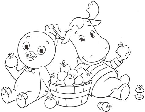 Free Printable Backyardigans Coloring Pages For Kids