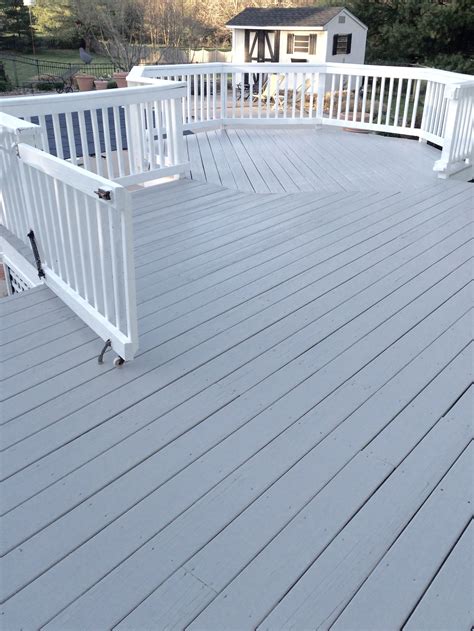 Seacoast Gray Solid Stain for Decks