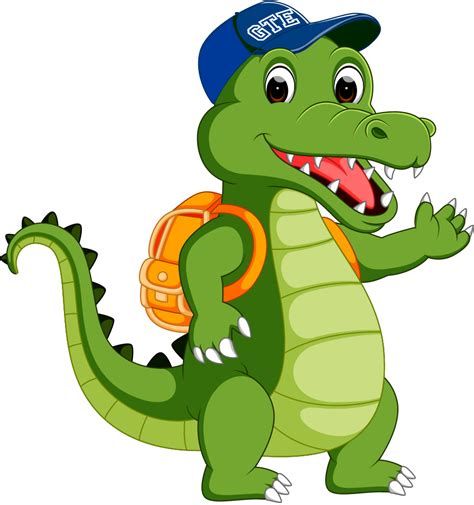 Clipart alligator mascot, Clipart alligator mascot Transparent FREE for ...