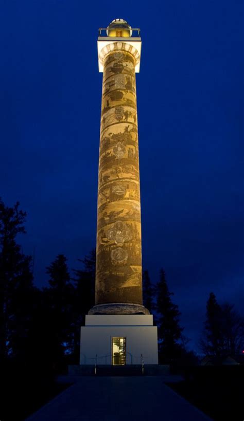 The Astoria Column | Astoria column, Lighthouses in oregon, Astoria oregon