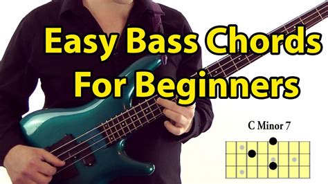 Bass Guitar Chord Progressions Chart