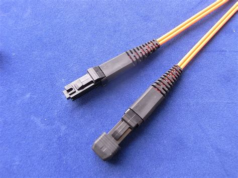 MTRJ SM / MM Fiber Optics Connector For Single And Multi Mode