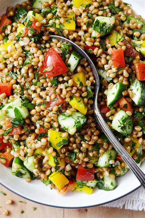 Grain Salad with Fresh Lemon & Herbs — Evergreen Kitchen