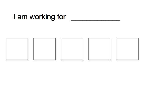 Free Printable Token Board Template - Printable Form, Templates and Letter