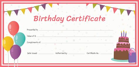 Gift Certificate Templates to Print for Free | 101 Activity