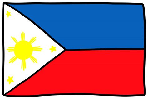 Drawing Of The Filipino Flag Stock Photos, Pictures & Royalty-Free ...