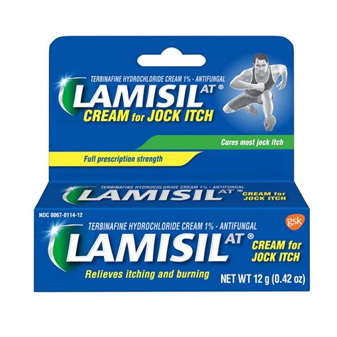 Lamisil AT Antifungal Cream for Jock Itch, .42 ounce - Walmart.com