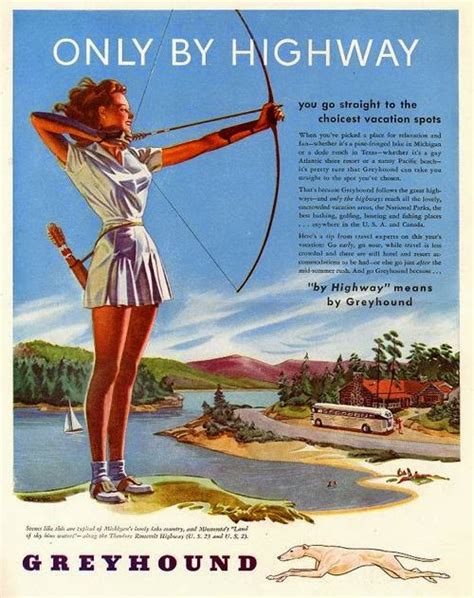 Pop Culture Safari!: Vintage Greyhound Bus ad!