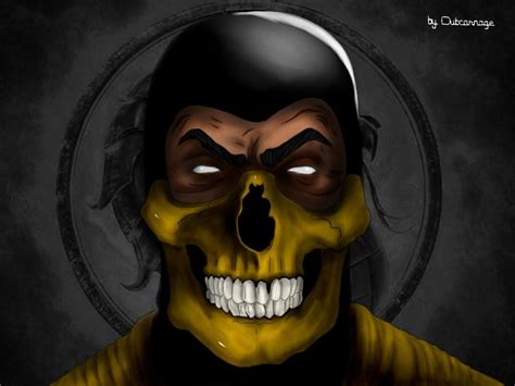 Scorpion ( skull mask art 2 ) by Dubcarnage on DeviantArt | Masks art ...