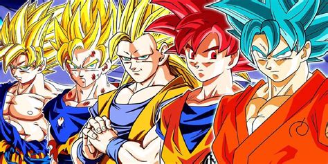 Dragon Ball: Every Saiyan Transformation (& The Character Who Reached ...