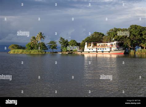 Ferry, Las Isletas, Archipelago of 365 Islands, Lake Nicaragua, Granada ...