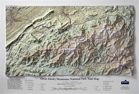 Great Smoky National Park Map - Alecia Lorianna