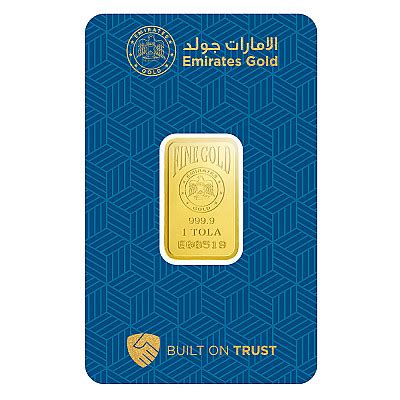 Emirates 1 Tola Gold Bar: Invest in Pure Gold for Financial Security ...