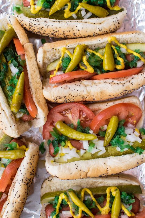 Chicago Style Hot Dogs | Carolyn's Cooking