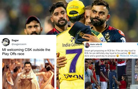 CSK vs RCB memes, IPL 2022: Top 10 funny memes from the latest match